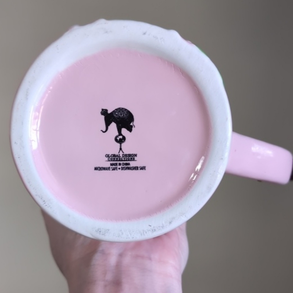 Pinkmas Gingerbread House Mug, Christmas Dinnerware ☕ - Picture 4 of 7